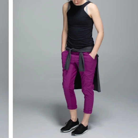Lululemon Street To Studio Pant II Regal Plum Size 8 - Picture 4 of 13